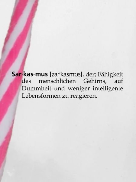 Sarkasmus - Definition