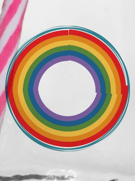 Rainbow circle