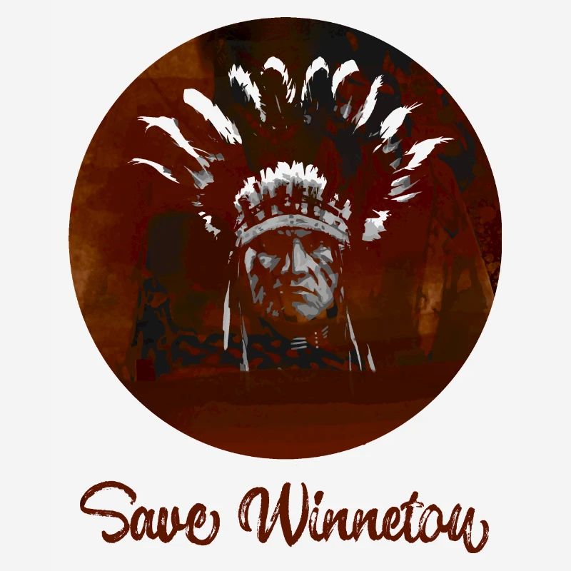 sauvez winnetou,winnetou,indiens,graffiti,cercle
