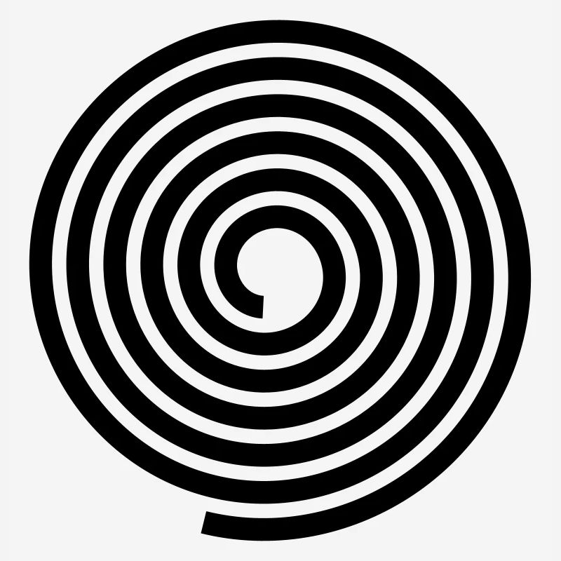 Spirals pattern vector template