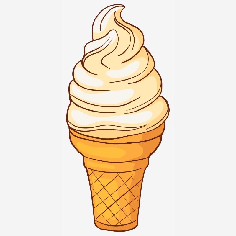 Softeis Eis Speiseeis Eiskrem Eiscreme Kugeleis