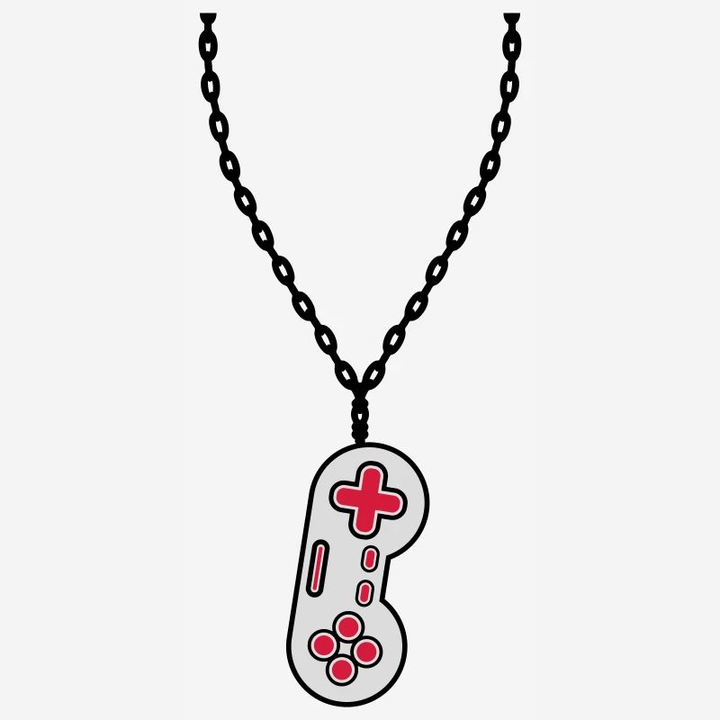 Halskette Schmuck alter Controller