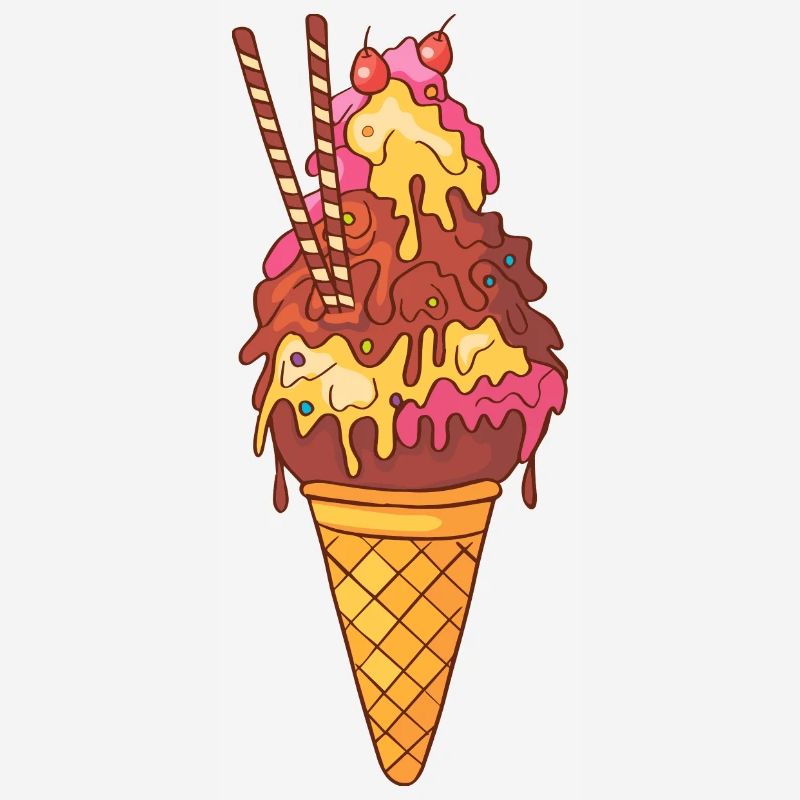 Eis Speiseeis Eiskrem Eiscreme Kugeleis Eisbecher