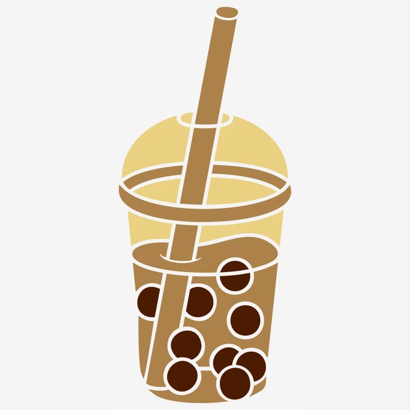 Design Comic Bubble Tea
