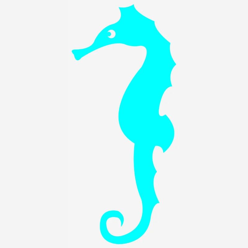 seepferdchen silhouette