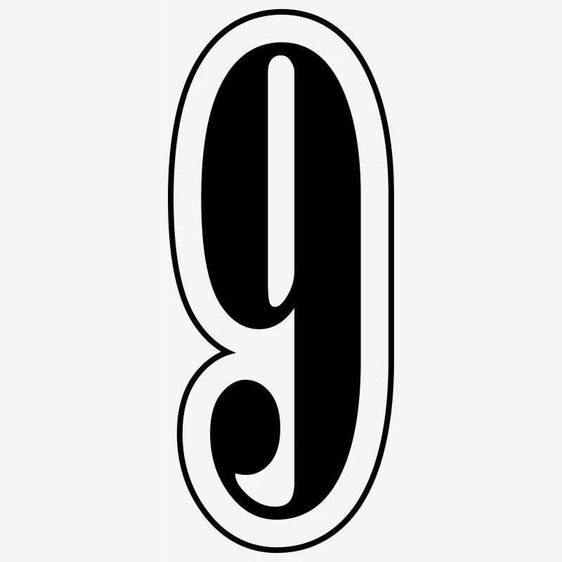 9 Symbole numérique