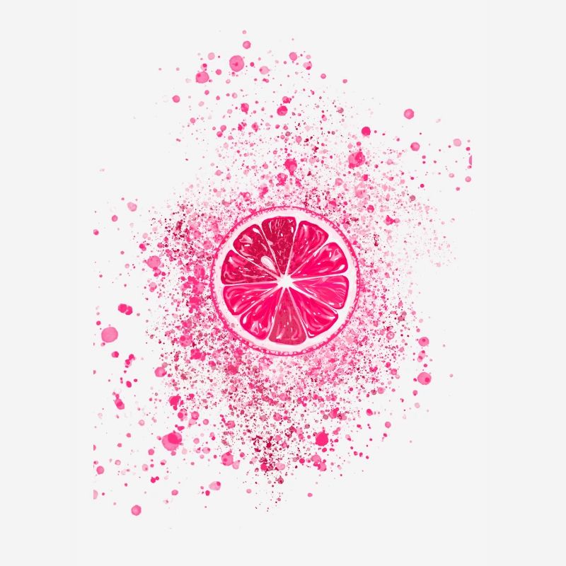 lemon,pink,graffiti,pop-art
