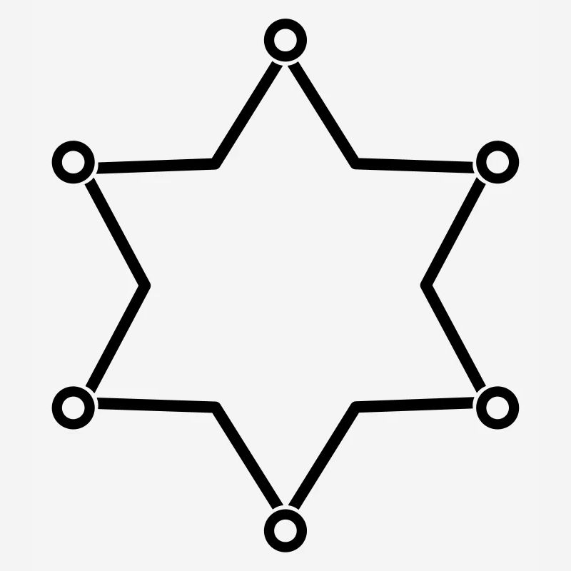 Sheriff star frame