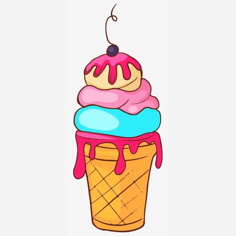 Crème glacée, crème glacée, crème glacée, crème glacée, boule, crème glacée, sundae