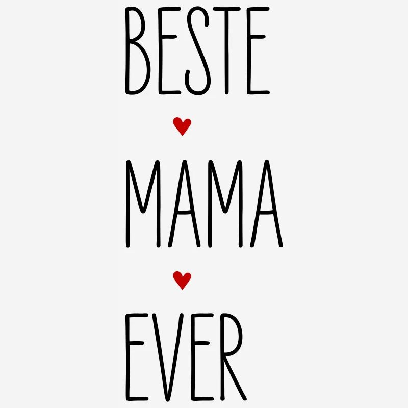 Beste Mama Ever, Herz Mutter Geburtstag Muttertag