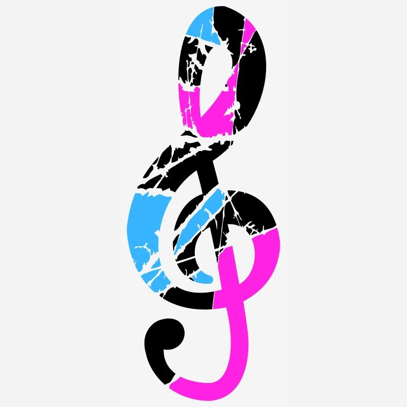 Music clef note melody music note sound