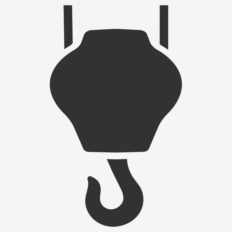 Industriekranhaken Hebehaken oder Hebehaken