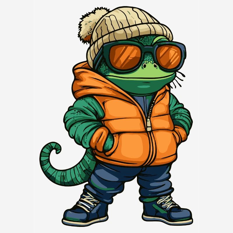 Chameleon Winter Comic