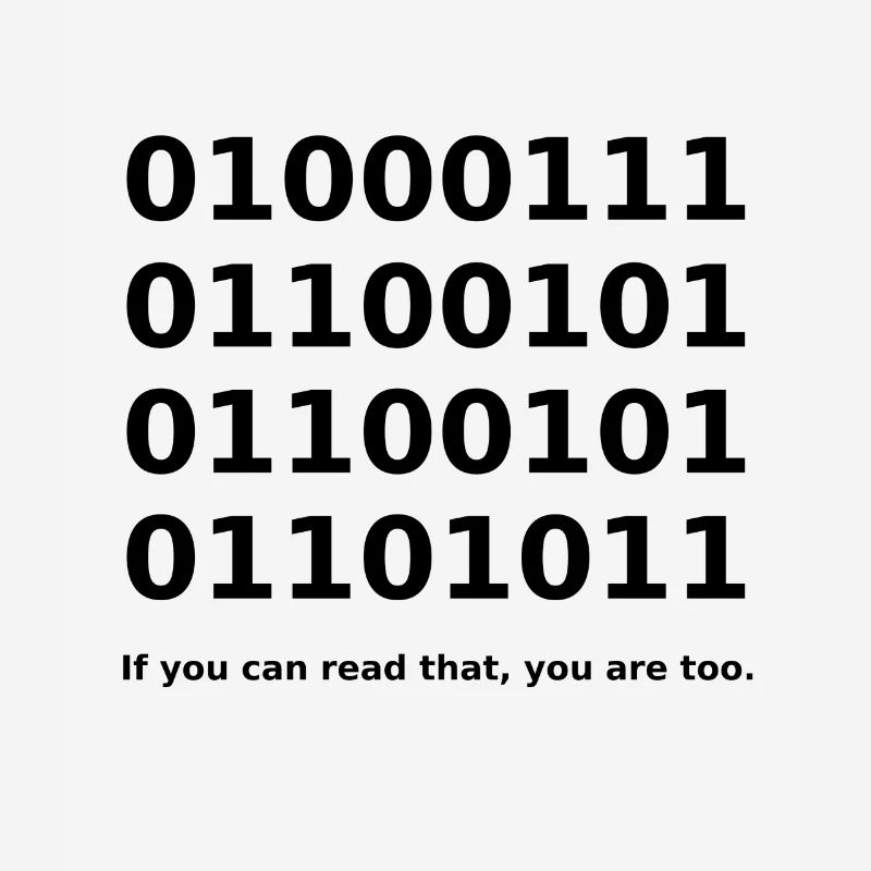 Binary / Binär Code Binärcode Funny T-Shirt