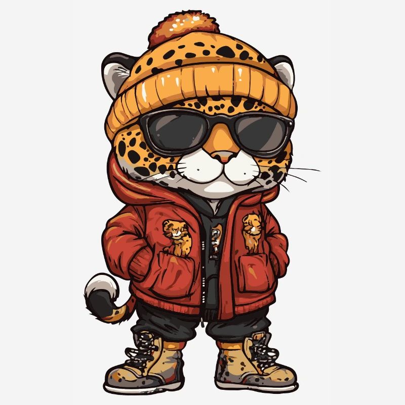 Leopard Winter Comic