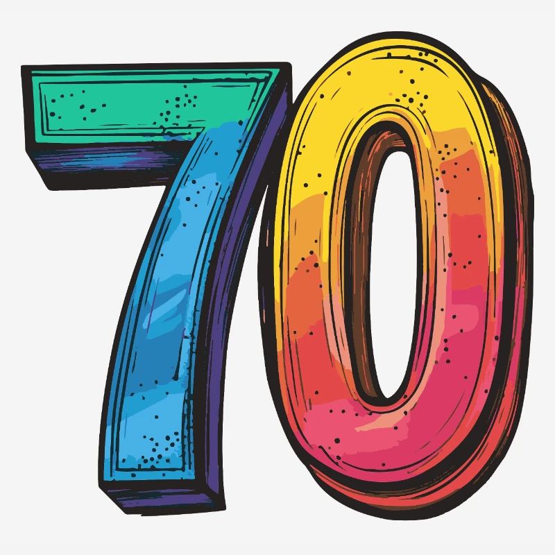 Symbole numérique 70