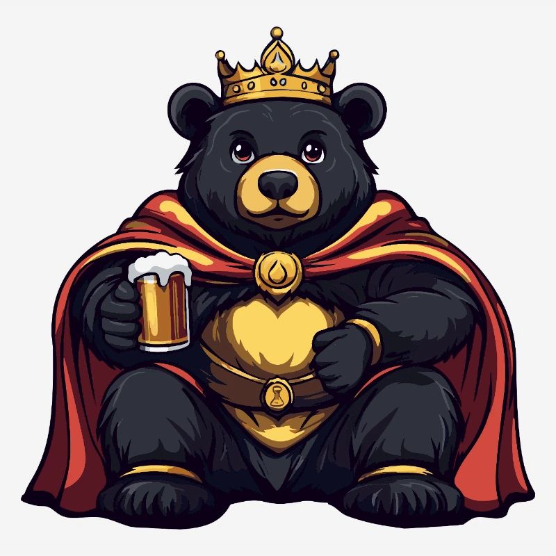 Bear Beer Funny