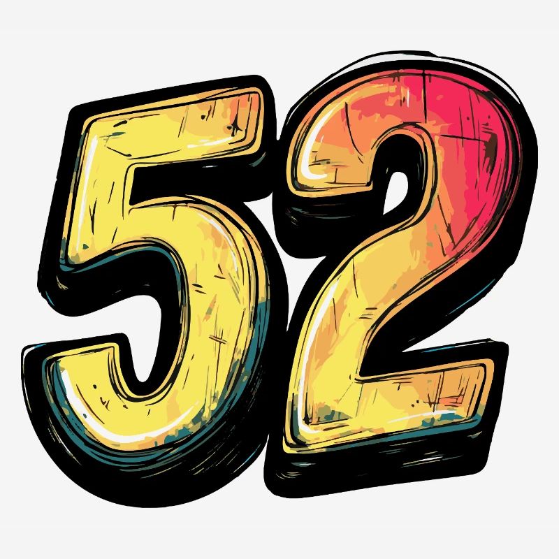 52 Number Comic