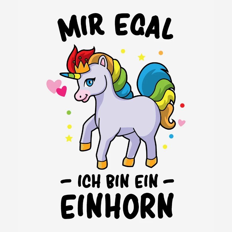 Mir Egal Ich Bin Ein Einhorn - Pferde Geschenk