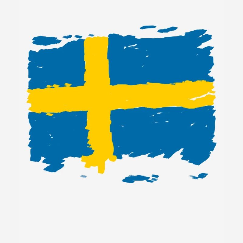 Drapeau Sverige - Drapeau de la Suède - Drapeau de la Suède