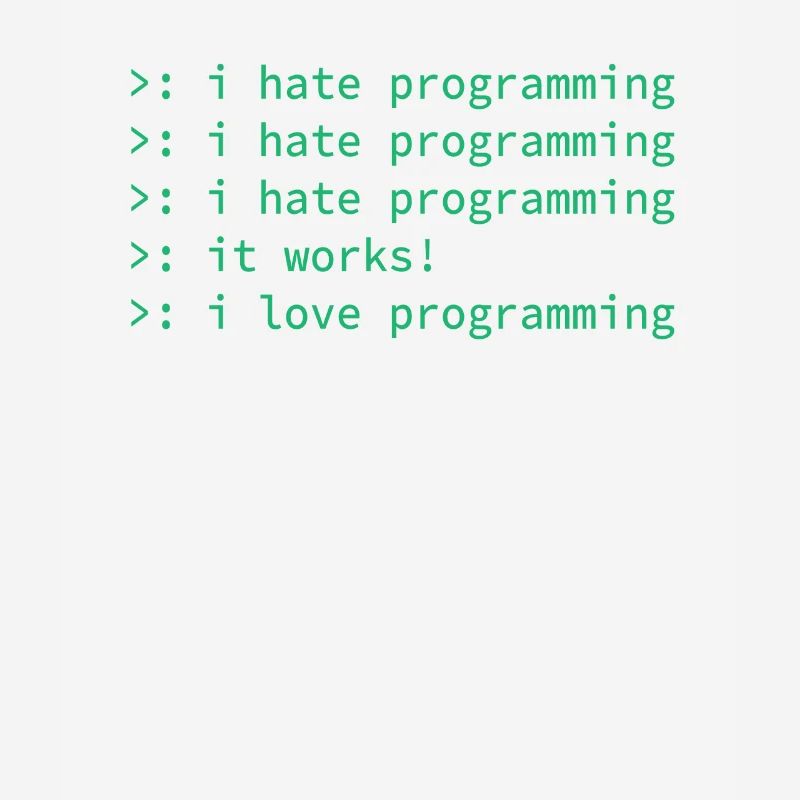 Programmer coden hate nerd geek funny gift