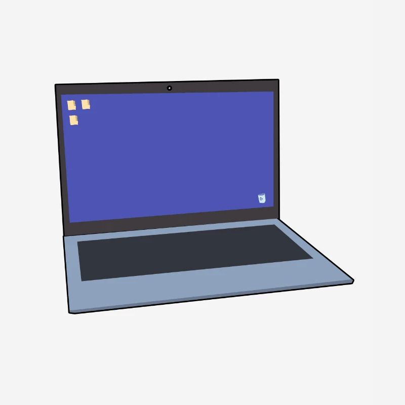 Laptop computer keyboard PC notebook gift idea