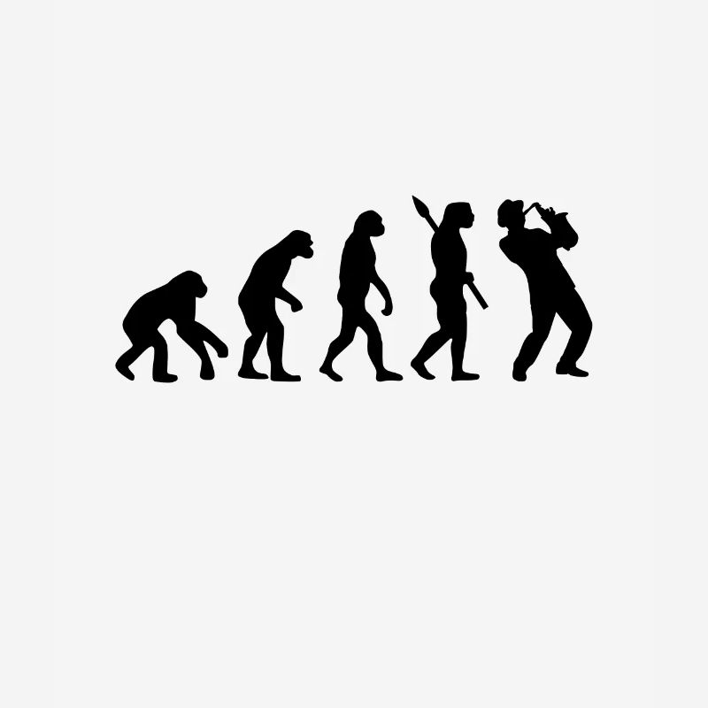 Evolution Saxophone Development Music Jazz Saxophone