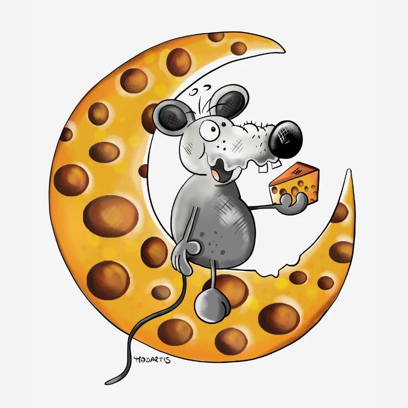 La souris Amour fromage
