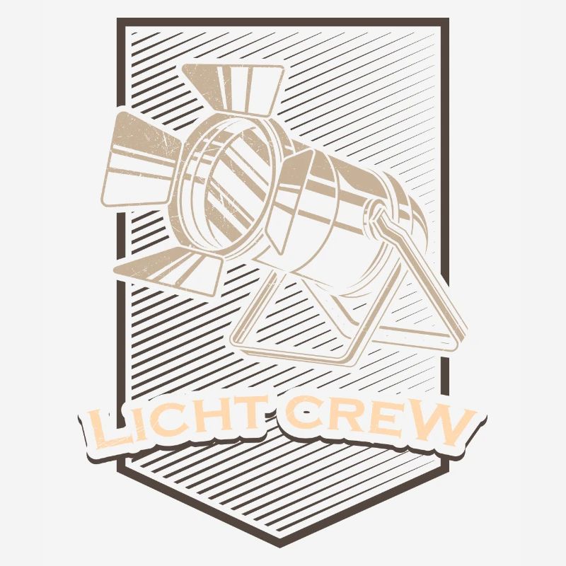 LIGHT CREW Cadeau de technicien en éclairage rétro