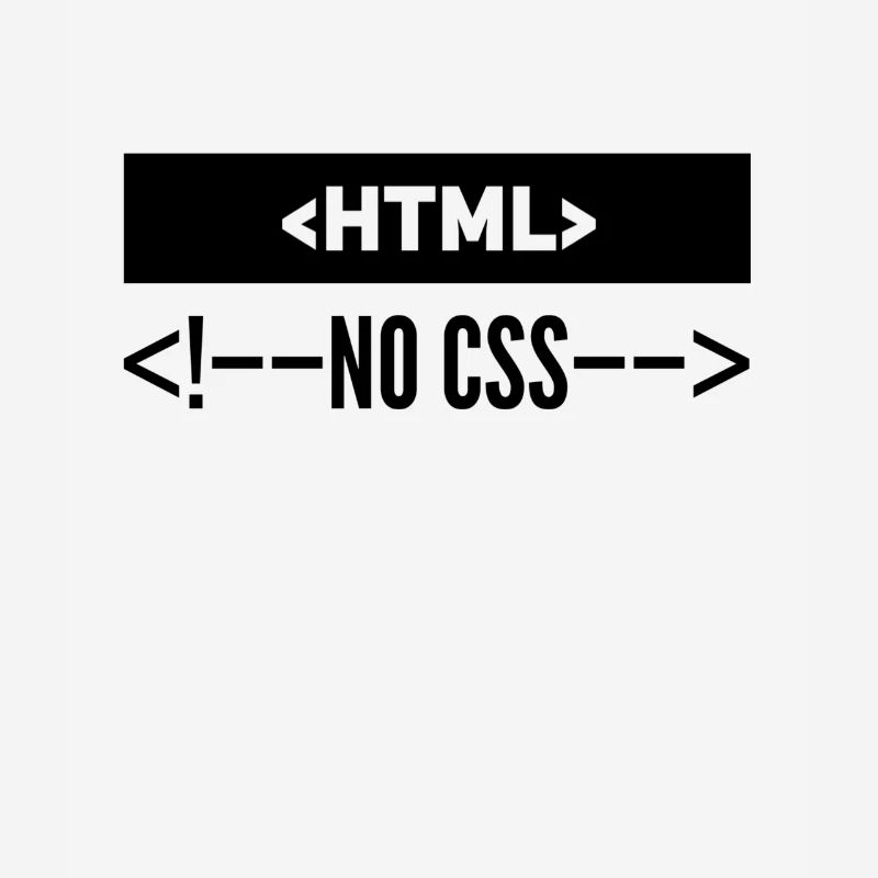 HTML Kein CSS
