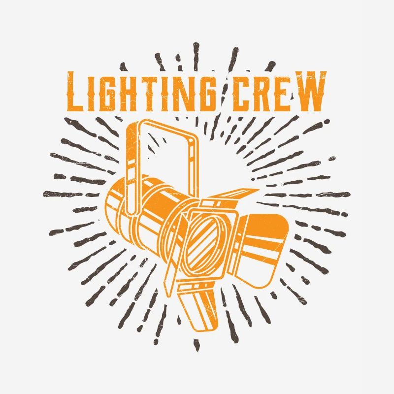 LIGHTING CREW light retro light technician gift