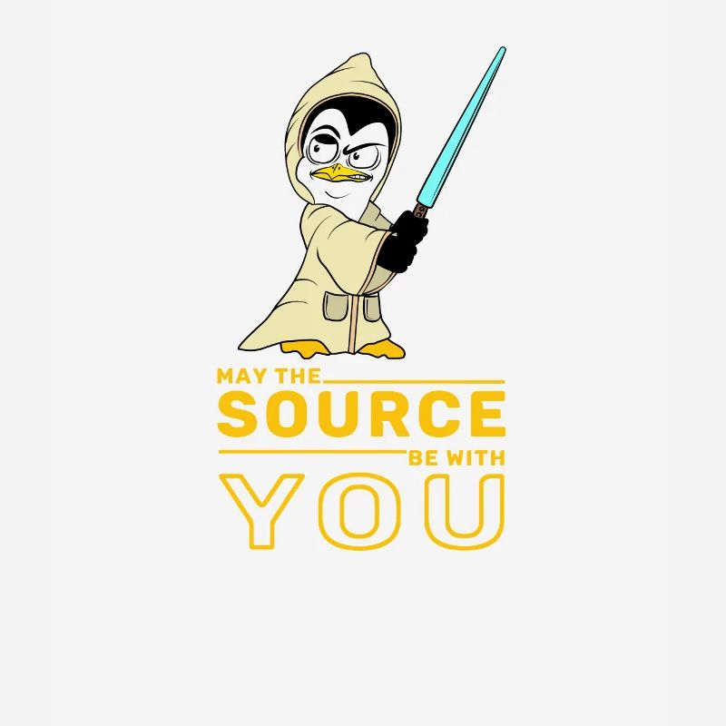 IT nerd Linux Linux penguin geek ingénieur logiciel