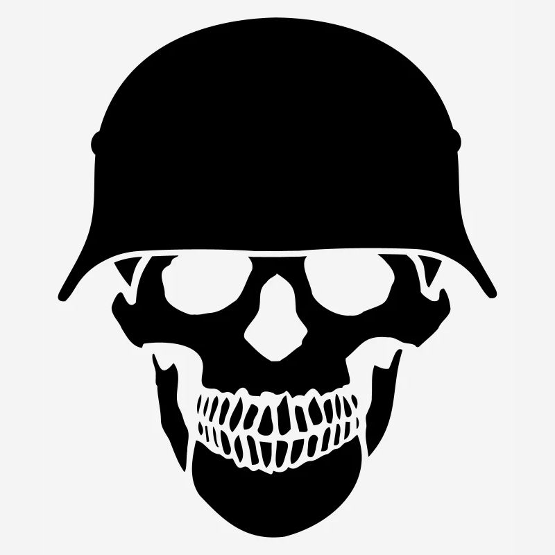 Schädelhelm / Schädelperlen