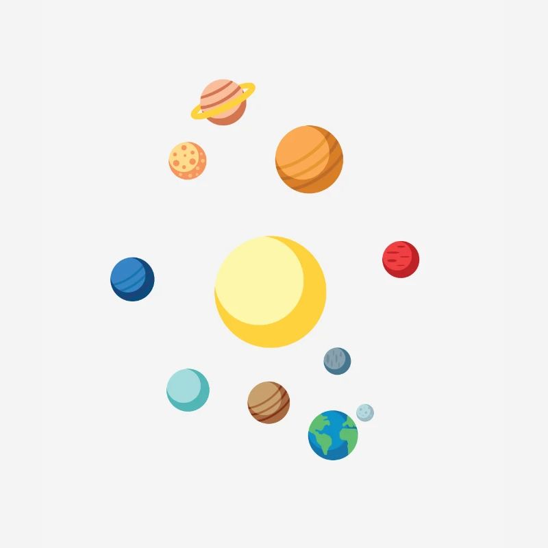 Système solaire de la Idées cadeaux spatiale classique