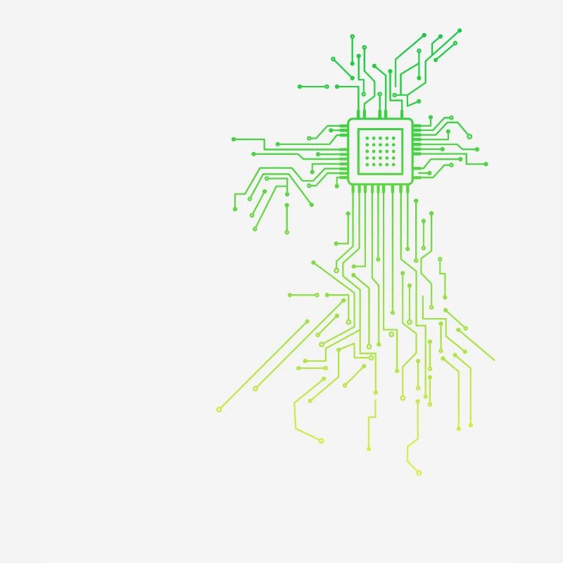 PCB Platinen Layout CPU Herz Computer Admin Nerd