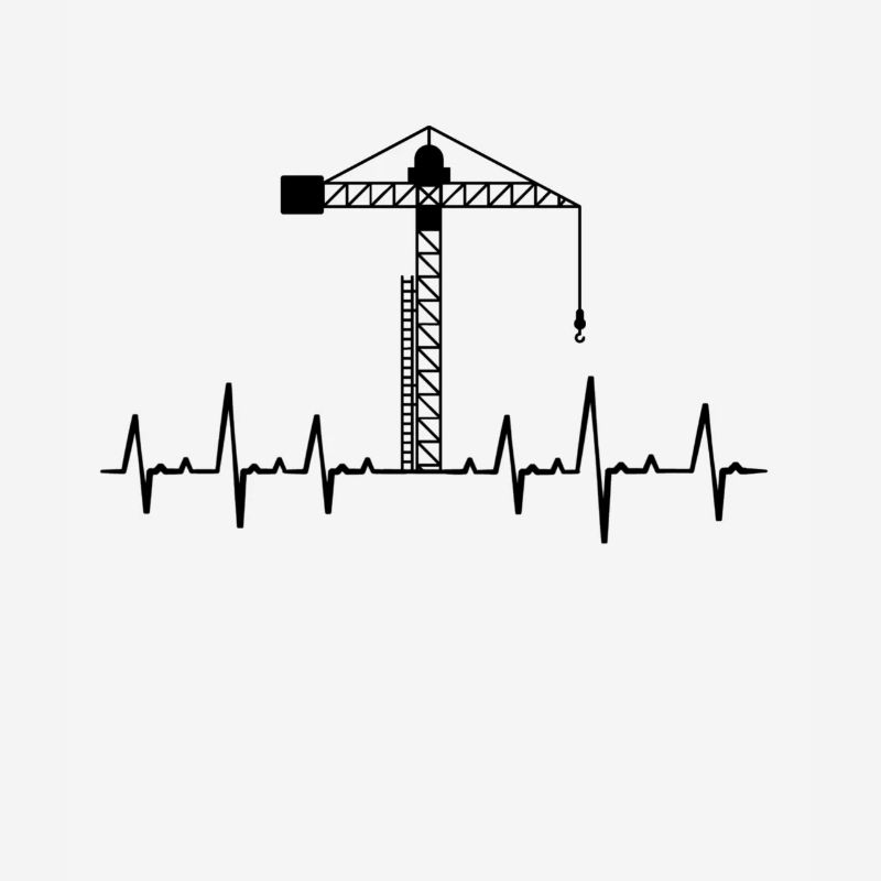 Crane cranes crane operator construction site excavator gift