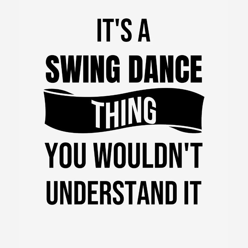 Swing Dance Gift Jitterbug Swing Dancer