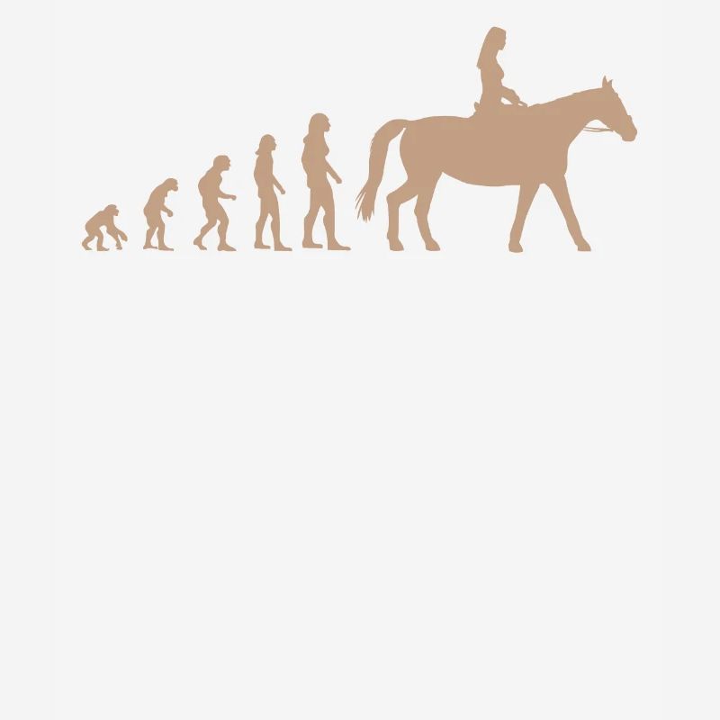 Riding Cheval Evolution Drôle Cadeau