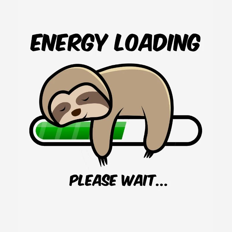 Sloth energy loading... please wait