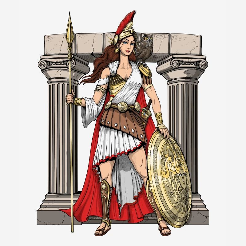 Déesse grecque d’Athéna