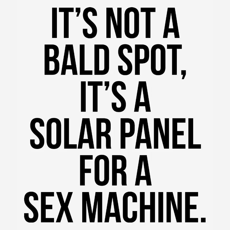 NICHT EIN BALD SPOT ABER EIN SOLAR PANEL