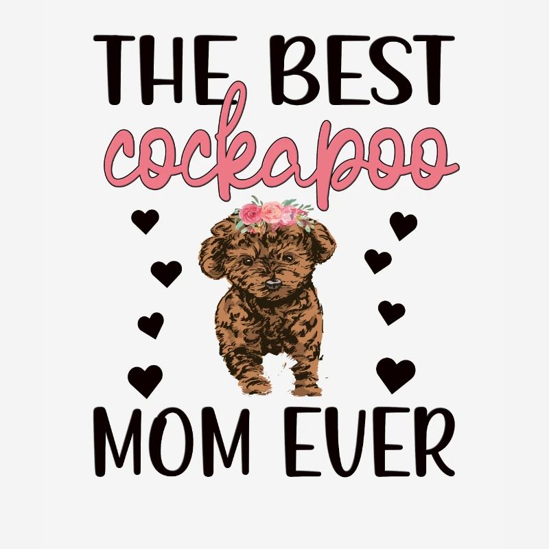 Cockapoo Mama Cockapoo propriétaire amoureux de chien