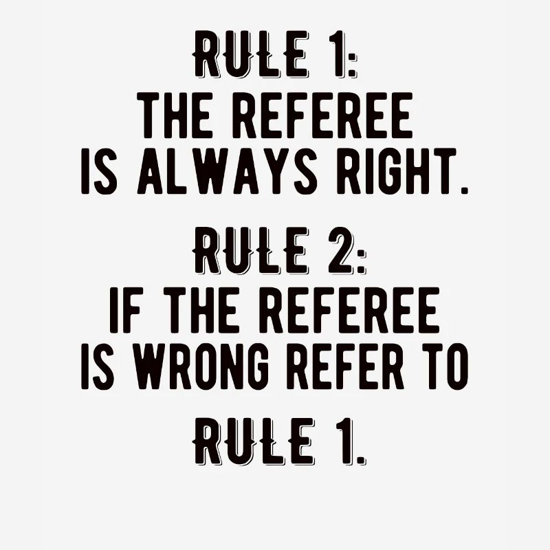 Arbitre Papa Referee Arbitre impartial