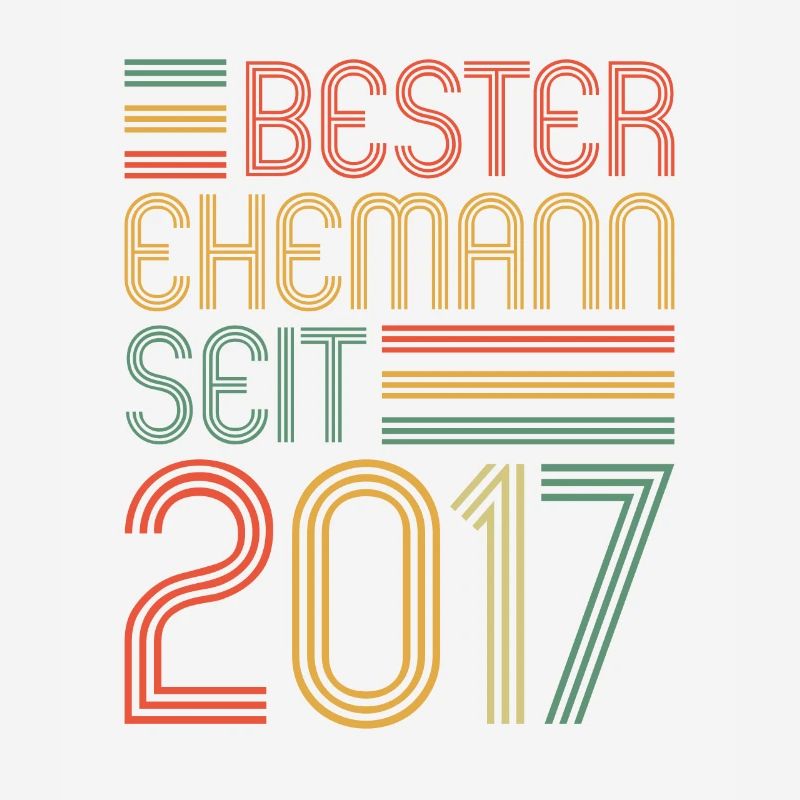 Bester Ehemann seit 2017 4. Hochzeitstag