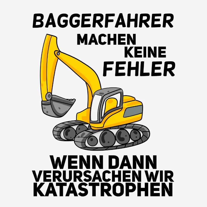 Bauarbeiter Baggerfahrer Bagger