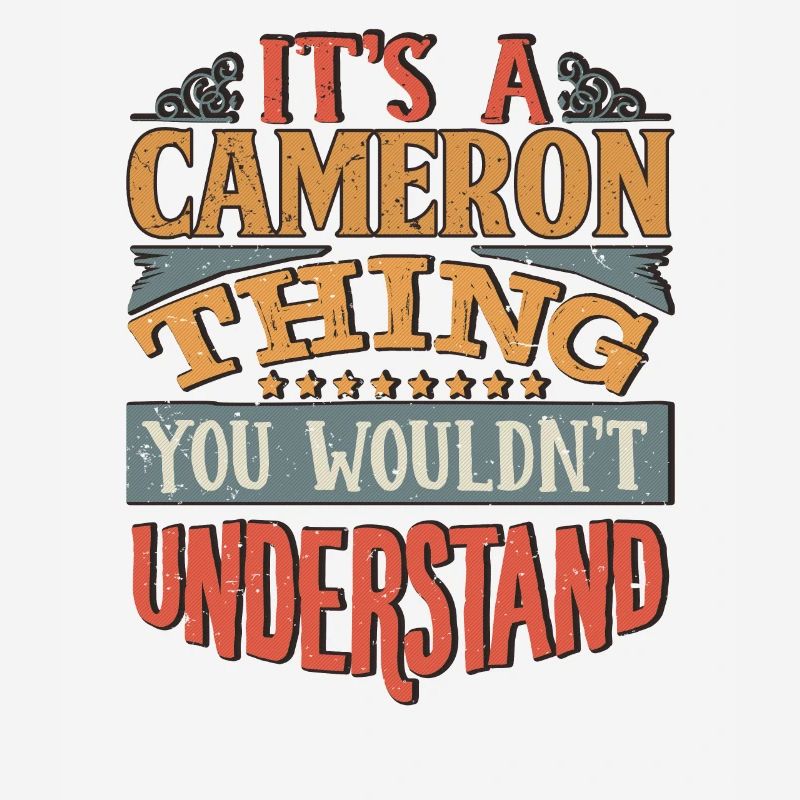 C’est une chose de Cameron que vous ne comprendriez pas -