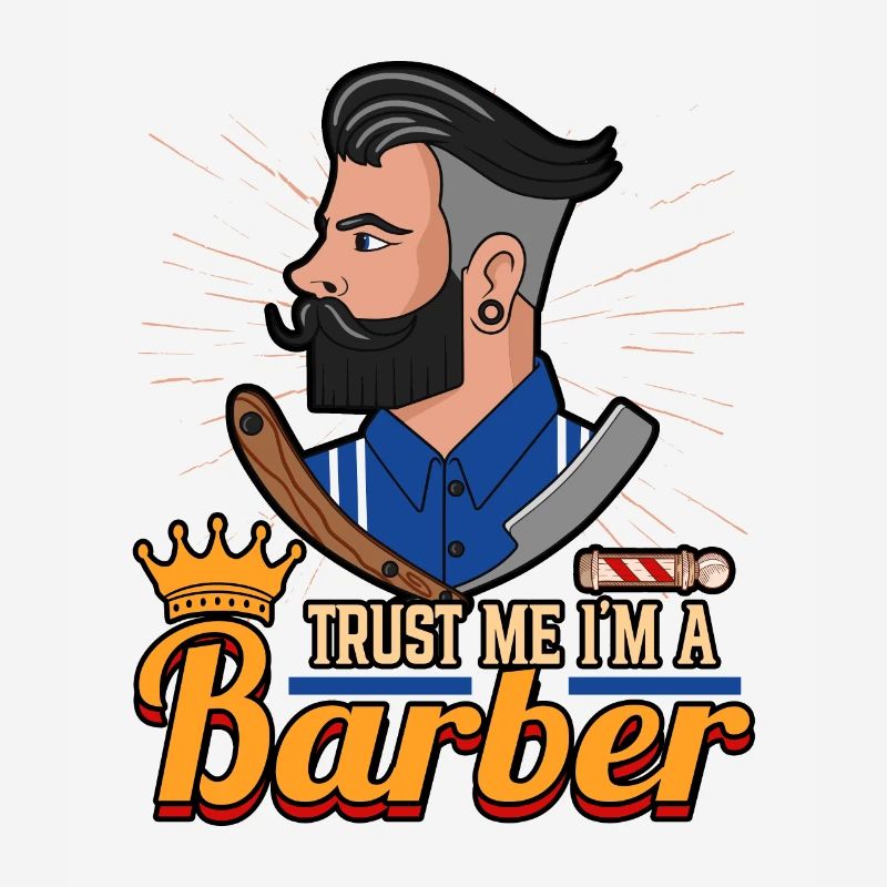 Coiffeur Faites-moi confiance, je suis un coiffeur