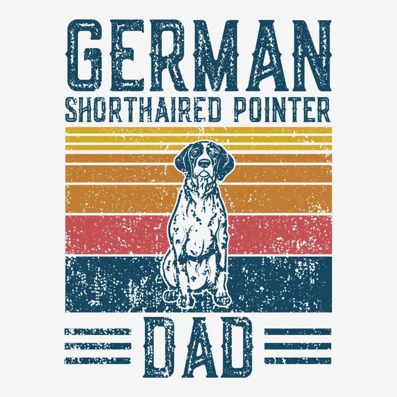 Chien APS-Papa - Vintager Deutscher Pointer-Dadi