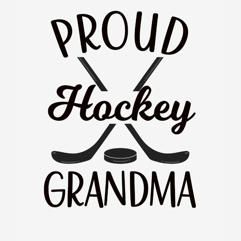 Stolze Eishockey-Großmutter Eishockey-Großmutter