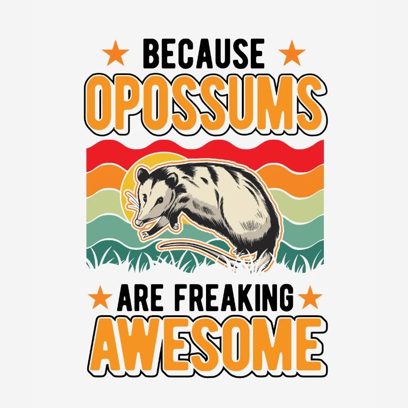 Parce que les opossums sont impressionnants